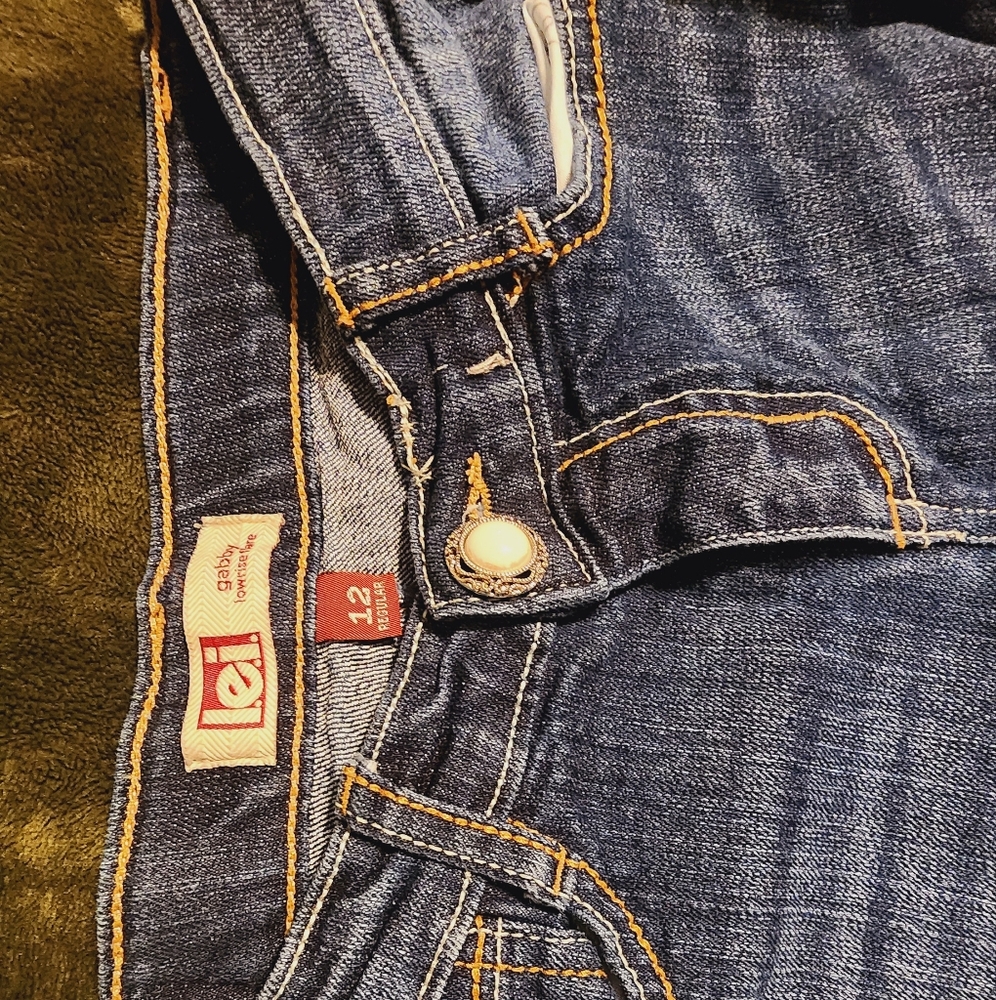 L.e.i. girls flare Jeans. Sz 12 regular.